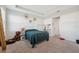 Comfortable primary bedroom featuring carpet flooring, a walk in closet, and ample natural light at 3667 Autumn Amber Dr, Spring Hill, FL 34609