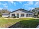 Charming home exterior with lush green lawn and mature trees at 3806 River Oaks Ct, New Port Richey, FL 34655