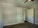 Bedroom with light gray paint, carpet and a ceiling fan at 4009 N Seminole Ave, Tampa, FL 33603