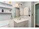 Relaxing bathroom design featuring modern fixtures and ample lighting at 4544 Cynthia Ln, Spring Hill, FL 34606
