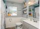 Cozy bathroom with a tub, complemented by nautical decor at 4544 Cynthia Ln, Spring Hill, FL 34606