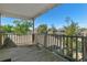 The view from this deck provides amazing views of the surrounding waterways and landscaping at 5319 Ray Dr, Weeki Wachee, FL 34607