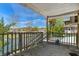 The back deck offers views of the water and the surrounding neighborhood at 5319 Ray Dr, Weeki Wachee, FL 34607