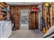 Basement area with storage space and laundry at 6183 Waverly Rd, Weeki Wachee, FL 34607