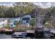 Waterfront home featuring a screened porch and dock, ideal for enjoying river views and outdoor living at 6183 Waverly Rd, Weeki Wachee, FL 34607