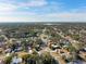 Wide aerial shot of the neighborhood showcasing the community layout and tree-lined streets at 6209 Radford St, Spring Hill, FL 34606