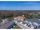 Aerial shot showcasing the community layout, landscaping, and surrounding neighborhood at 6741 Citrus Creek Ln, Tampa, FL 33625