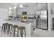 Spacious kitchen with granite countertops and stainless steel appliances at 6741 Citrus Creek Ln, Tampa, FL 33625