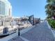 Beautiful waterfront dock with boat lifts and clear skies, perfect for boaters at 700 S Harbour Island Blvd # 807, Tampa, FL 33602