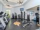 Well-equipped gym featuring treadmills, weight machines, and ample space for fitness activities and floor exercises at 700 S Harbour Island Blvd # 807, Tampa, FL 33602