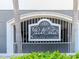 Close-up view of the 'Park Crest Harbour Island' sign, highlighting the community's branding at 700 S Harbour Island Blvd # 807, Tampa, FL 33602