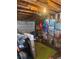 Cluttered garage space with storage boxes, potential for organization and utility at 7278 Lamplighter St, Spring Hill, FL 34606