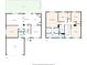 Detailed floor plan showcasing the layout of the home with all rooms labeled at 9291 Geranium Ave, Spring Hill, FL 34606