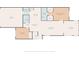 Detailed floor plan illustrating the layout of the home, including room dimensions and locations at 11723 Foxworth Ln, New Port Richey, FL 34654