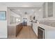 Renovated kitchen with stainless steel appliances and white countertops at 5000 Galleon Ct, New Port Richey, FL 34652