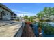 Picturesque waterfront view with a private dock, and direct water access at 6448 W Richard Dr, Weeki Wachee, FL 34607