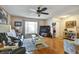 Inviting living room filled with natural light, complete with comfortable seating and stylish decor at 8014 San Fernando Dr, Port Richey, FL 34668