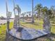 Brasher Park in Port Richey featuring well-maintained grounds and welcoming entrance sign at 8721 Old Post Rd, Port Richey, FL 34668