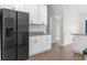 Kitchen featuring stainless steel appliances and white cabinets at 12112 Shearwater Dr, New Port Richey, FL 34654