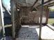 View of the covered patio with mosaic tile at 12716 Mulberry Ln, Hudson, FL 34667