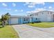 Charming single-Gathering home with a garage, long driveway, and manicured lawn offers curb appeal at 13604 Maria Dr, Hudson, FL 34667