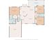 Detailed floor plan showcasing the layout of the house, including bedrooms, bathrooms, and living areas at 2165 Bolger Ave, Spring Hill, FL 34609
