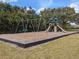 Community playground with swings and climbing structure provides outdoor fun at 2330 Tarragon Ln, Trinity, FL 34655