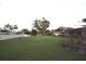 A large, open backyard with scattered trees at 29341 Rhodin Pl, Wesley Chapel, FL 33545