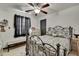 Comfortable bedroom with a ceiling fan and a view of the room at 4560 Lamson Ave, Spring Hill, FL 34608