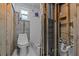 Bathroom with standard toilet and shower at 6090 Waverly Rd, Weeki Wachee, FL 34607