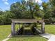 Concrete boat house structure with access to the river at 6090 Waverly Rd, Weeki Wachee, FL 34607