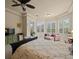 Bright main bedroom with carpeted floor, bay window and a calming atmosphere at 8373 Maybelle Dr, Weeki Wachee, FL 34613