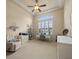 Spacious office area with a large window and plenty of natural light at 8373 Maybelle Dr, Weeki Wachee, FL 34613