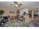 Bright and airy living space featuring a breakfast nook and open kitchen at 9713 Sweeping View Dr, New Port Richey, FL 34655