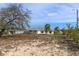 A view of the property's backyard, showing the home, fence, and mature tree at 13140 Maycrest Ave, Weeki Wachee, FL 34614