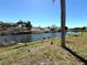 Water view from the home's backyard at 4030 Grayton Dr, New Port Richey, FL 34652