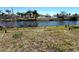Backyard canal view highlighting the waterway and surrounding homes at 4030 Grayton Dr, New Port Richey, FL 34652