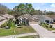 Charming one-story home with a well-manicured lawn and attached two-car garage at 5492 Legend Hills Ln, Spring Hill, FL 34609