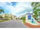 Beautiful entrance with landscaping and fountain at Gulf Island Beach & Tennis Club at 6035 Sea Ranch Dr # 411, Hudson, FL 34667