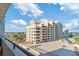 Expansive view of condo complex and waterfront views from the balcony at 6035 Sea Ranch Dr # 411, Hudson, FL 34667