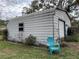 Detached metal garage with side entry door at 6361 Boxwood St, Brooksville, FL 34602