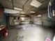 Interior of a large, unfinished metal shed with concrete floor, exposed ceiling, and bare walls at 6361 Boxwood St, Brooksville, FL 34602