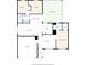 Detailed floor plan showing the layout of the home with bedrooms, living spaces, and a screened porch at 7205 Pinehurst Dr, Spring Hill, FL 34606