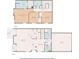Detailed floor plan showcasing the layout of the home's two floors, including room dimensions at 7624 Red Mill Cir, New Port Richey, FL 34653