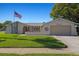 Charming single-story home featuring a well-manicured lawn and attached garage at 7901 Willow Brook Ct, Hudson, FL 34667