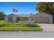 Charming single-story home featuring a well-manicured lawn and attached garage at 7901 Willow Brook Ct, Hudson, FL 34667