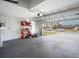 Spacious garage with ample storage, and two-car capacity at 10114 Briar Cir, Hudson, FL 34667