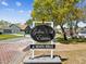 Neighborhood sign for Golfers Club Estates at Seven Hills on a sunny day at 10285 Velvetseed Cir, Spring Hill, FL 34608