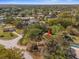 Scenic aerial shot of a home nestled in a leafy neighborhood, offering a sense of privacy at 1267 Meredith Dr, Spring Hill, FL 34608