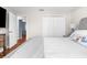 This bedroom features hardwood floors and a closet at 1267 Meredith Dr, Spring Hill, FL 34608